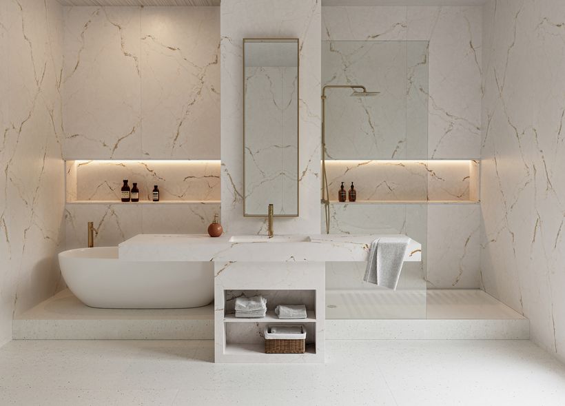 Stone Surfaces — bathroom